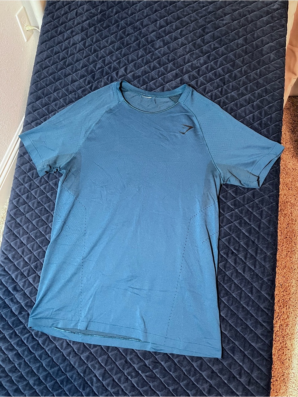 Gymshark Teal Blue Short Sleeve Performance Tee
